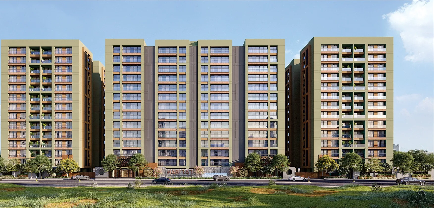 The towers of Avadh Habitat