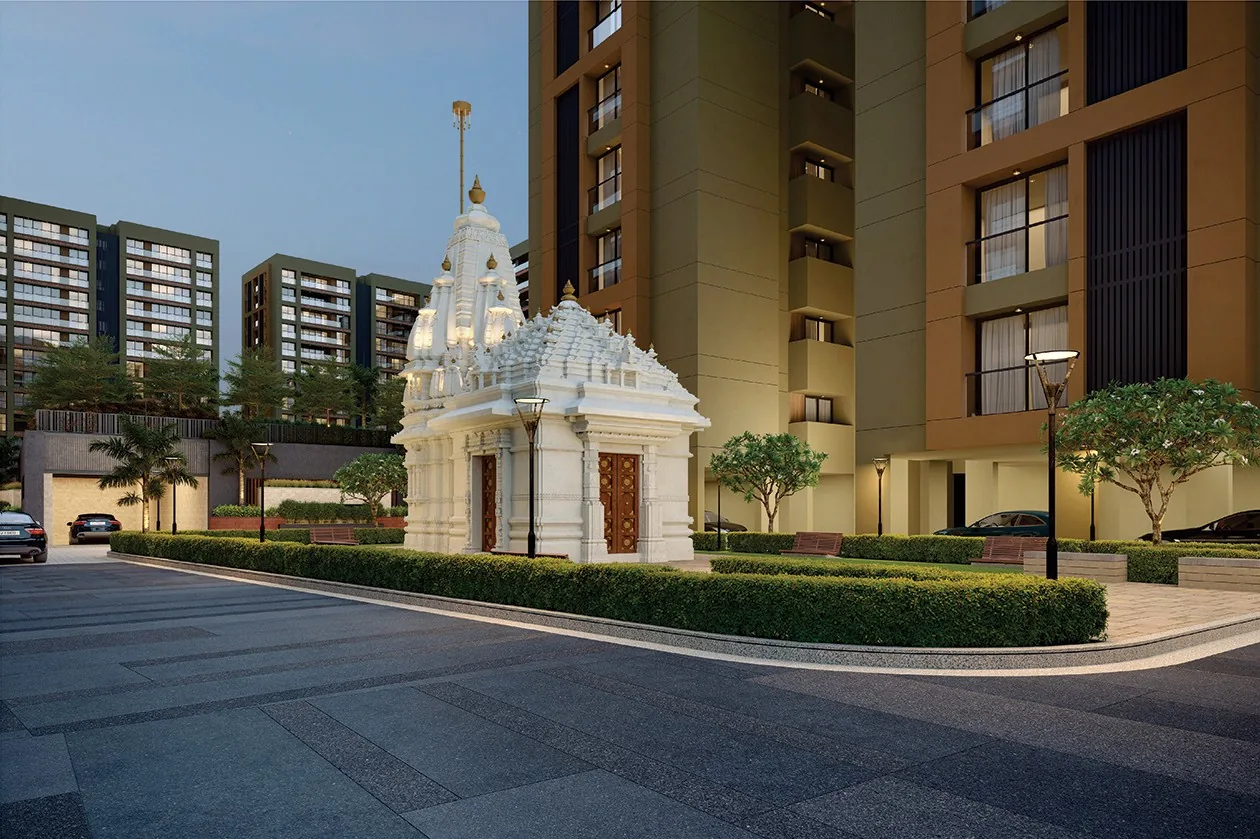 A quiet space for prayer within the community